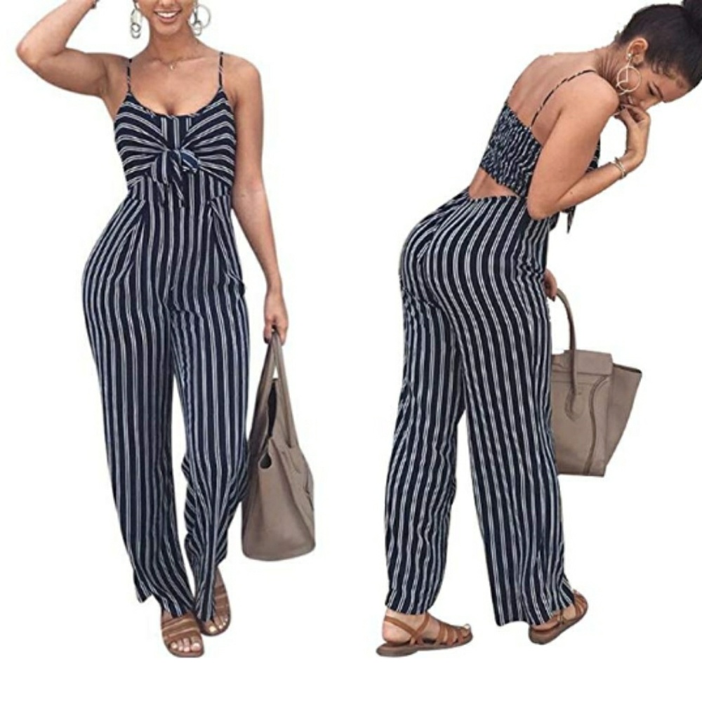 Black & White Striped Jumper